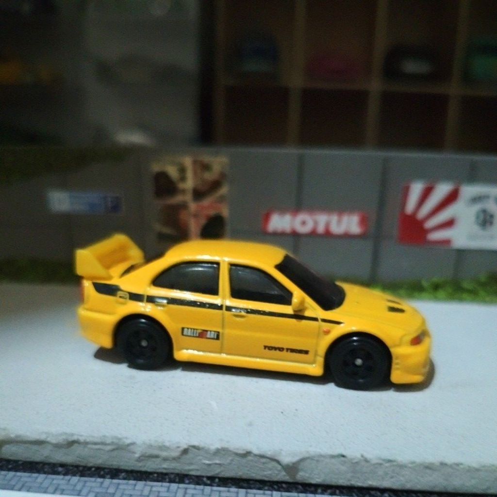 hotwheels Mitsubishi lancer evo VI