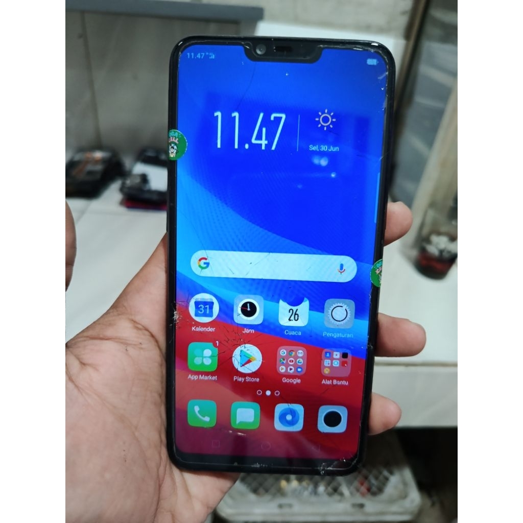Oppo A3s ram 2/16 original asli second tinggal pake