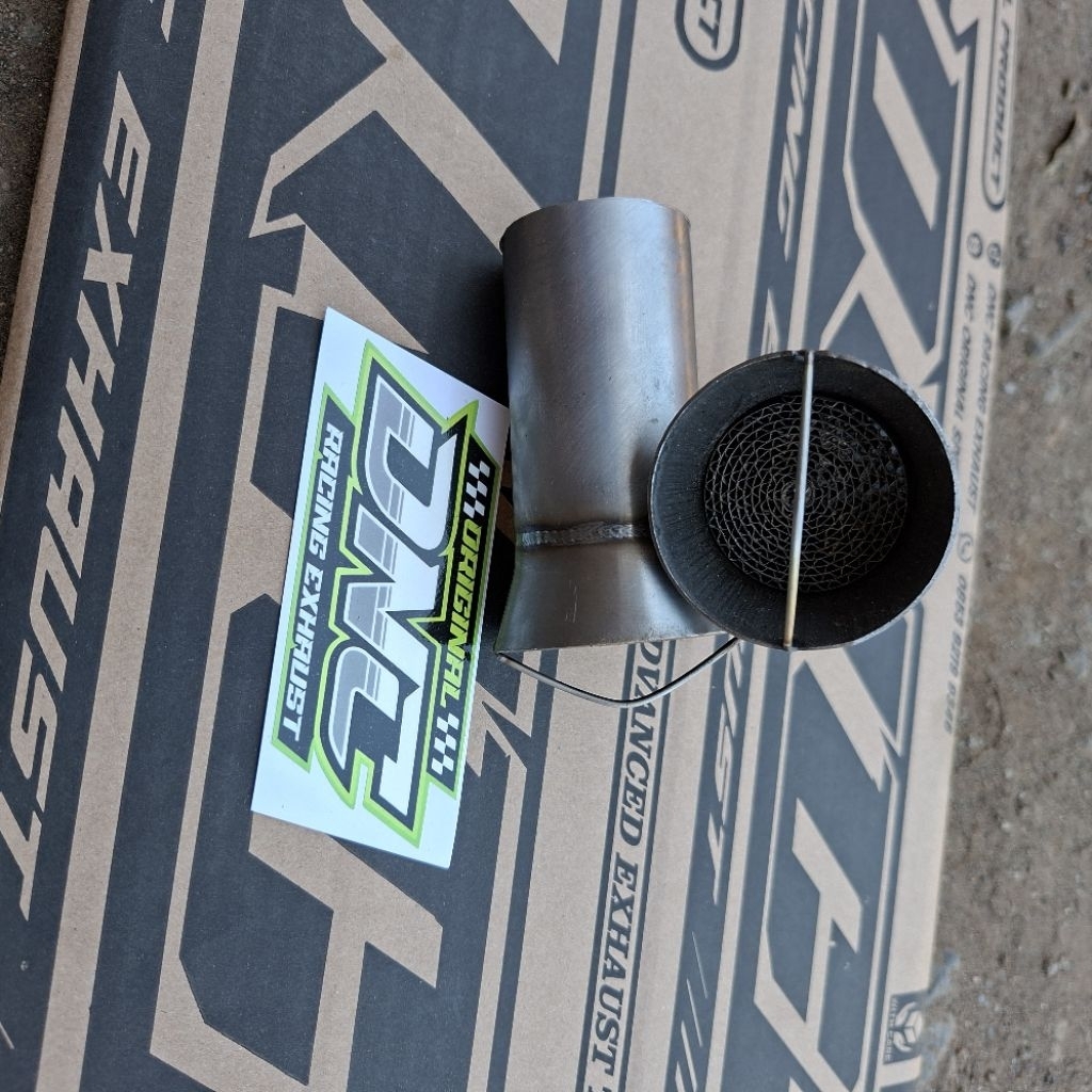 PEREDAM SUARA KNALPOT RACING DB KILER KATALIS INLET50MM