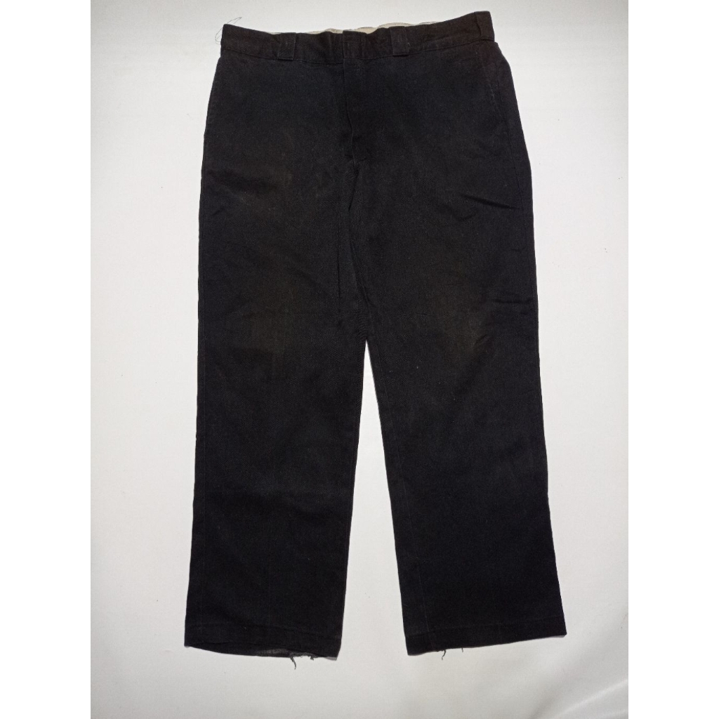 Celana Dickies 874 Original Fit Warna Hitam Size 38×32 Second Brand Dickies