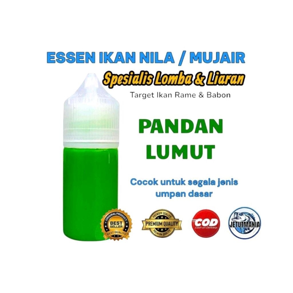 Essen ikan mas pandan lumut essen ikan nila & mujair harian essen ikan nila & mujair lomba essen ika