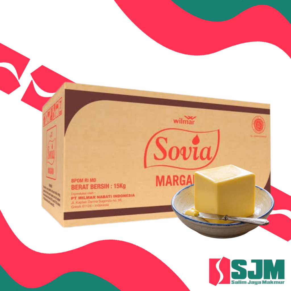 REPACK Sovia Margarin | Mentega / Margarin 250 Gr / 500 Gr – Bahan Kue & Roti