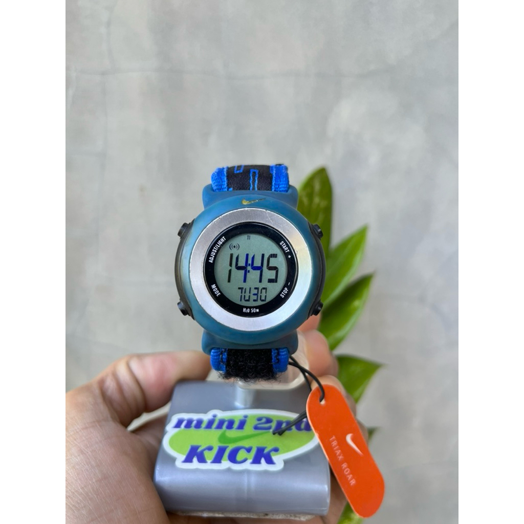 Rare Vtg Y2k N*KE OREGON DIGITAL WATCH BLUE, jam n*ke vintage, jam N*ke Triax, Jam Y2K style