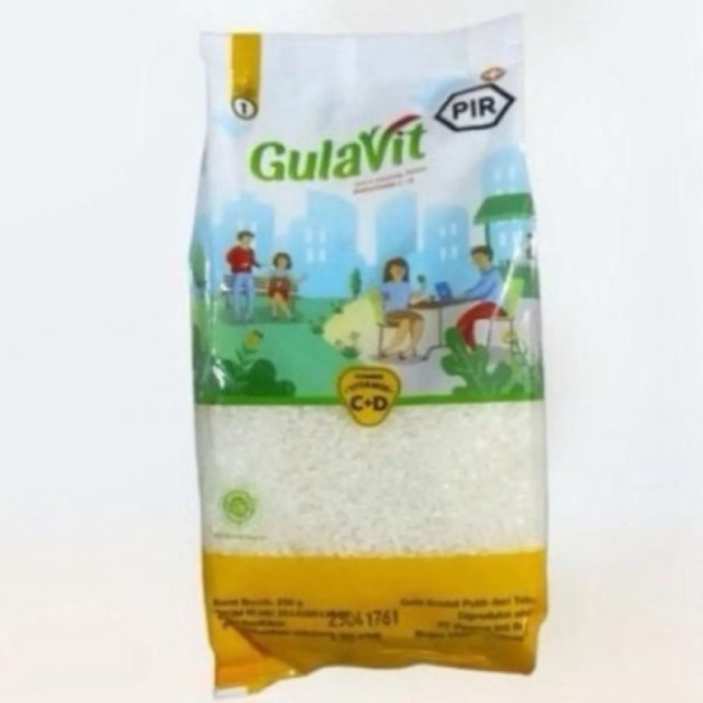 GULAVIT Gula Pasir Kristal Putih 250gr/GULA MURAH/GULA PASIR MURAH/GULAVIT MURAH/GULA HAJATAN/GULA B