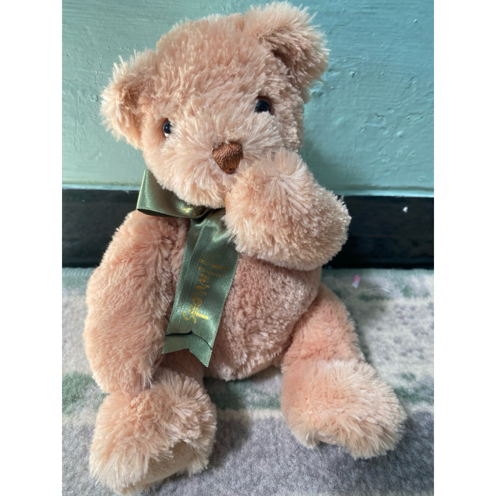 Boneka Teddy Harrods Magnet Tangan dan Pipi Original Harrods