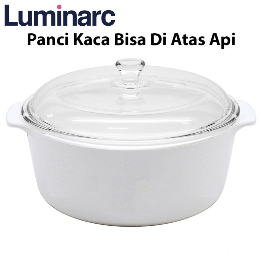Panci Kaca + Tutup Luminarc 24cm