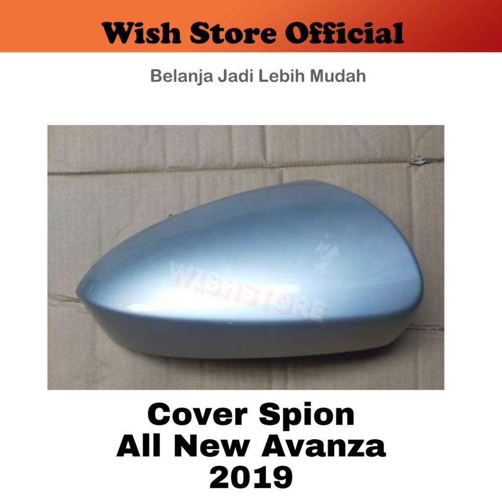 [SET] Tutup Cover Spion Pelindung SILVER All new Avanza 2019 2020 2021 2022 Perak