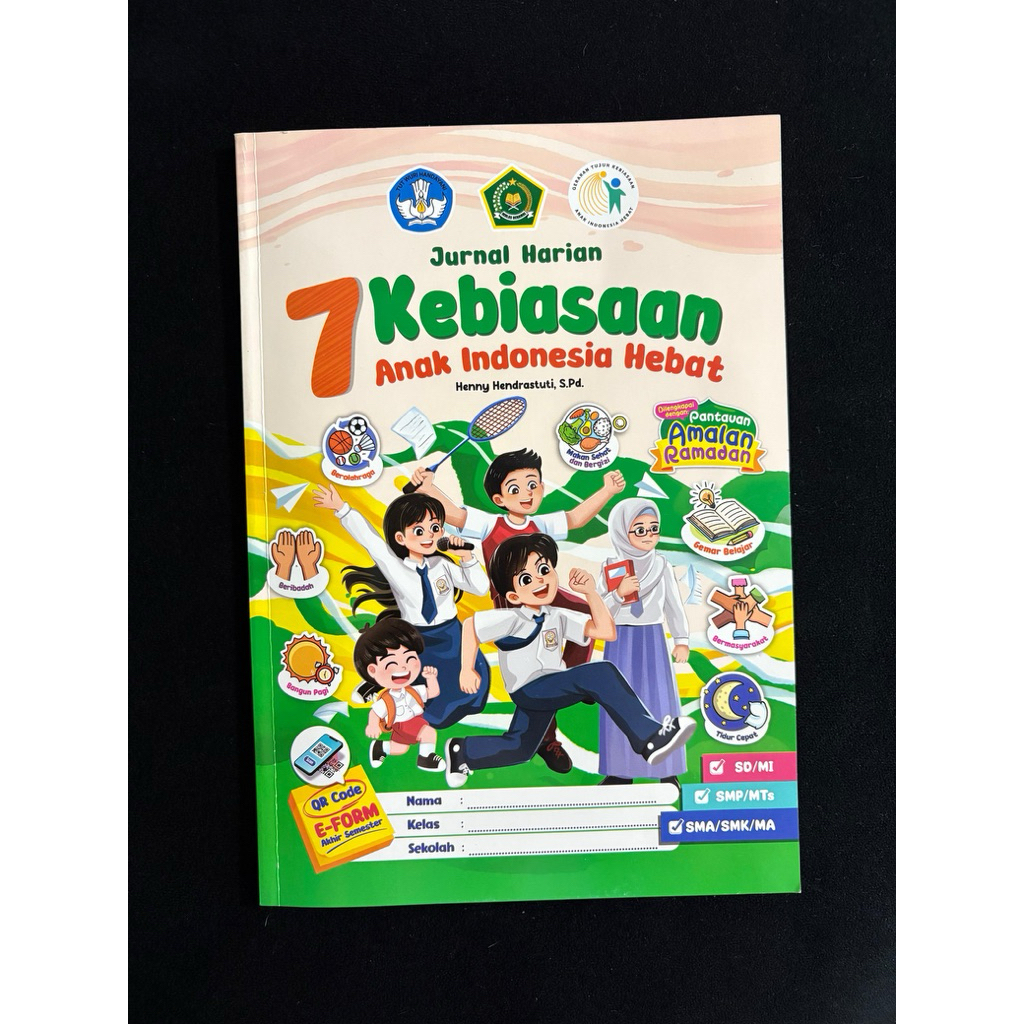 jurnal 7 kebiasaan anak hebat indonesia