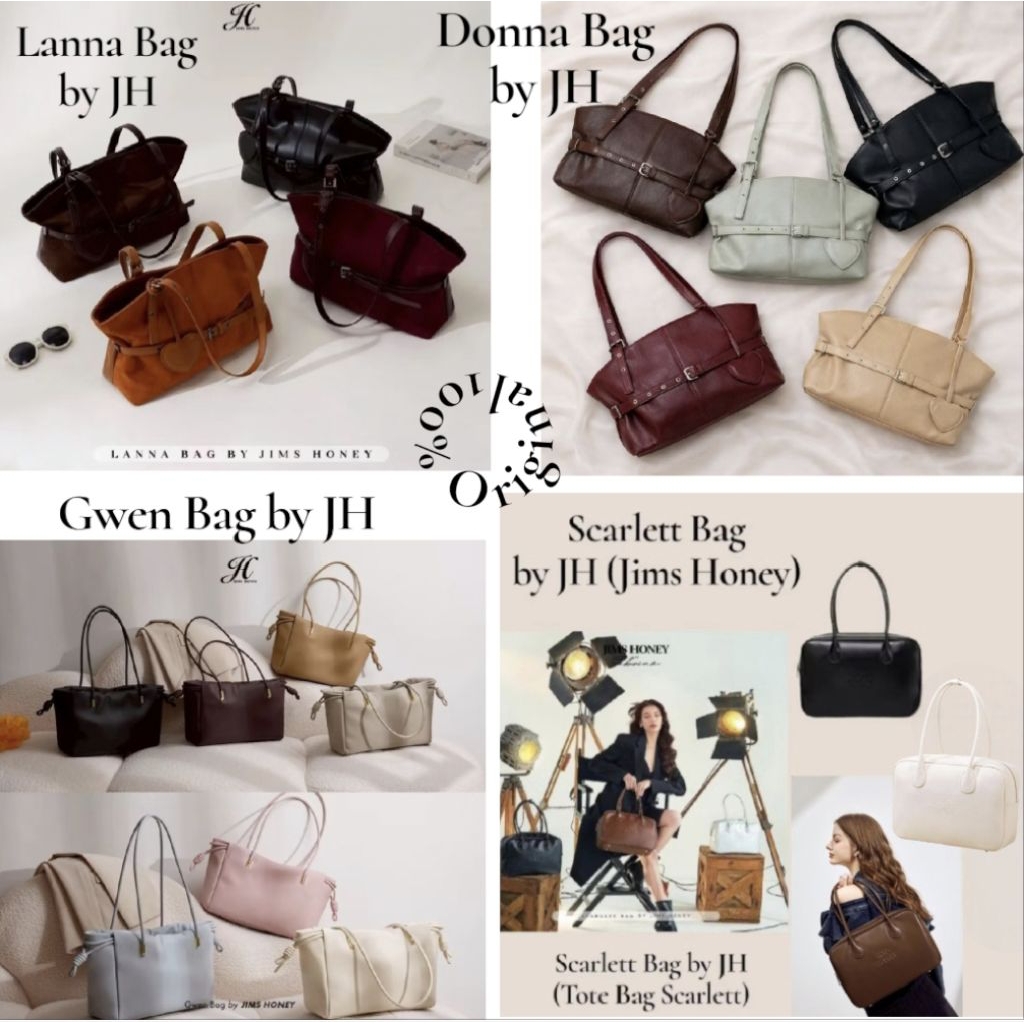 LANNA BAG JIMS HONEY | DONNA BAG JIMS HONEY | GWEN BAG JIMS HONEY | SCARLETT BAG JIMS HONEY | TAS LA