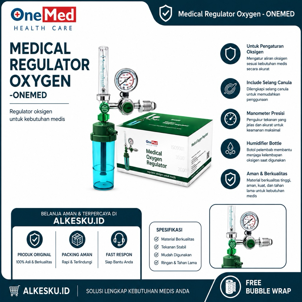 ALKESKU | ONEMED - Regulator Oksigen