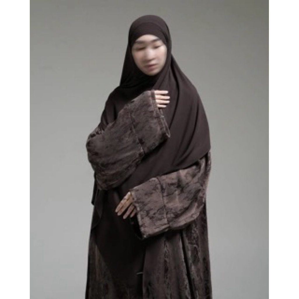 Assyabiya Ofc - Nehhat Sphera Abaya Cupro Gamis Dress