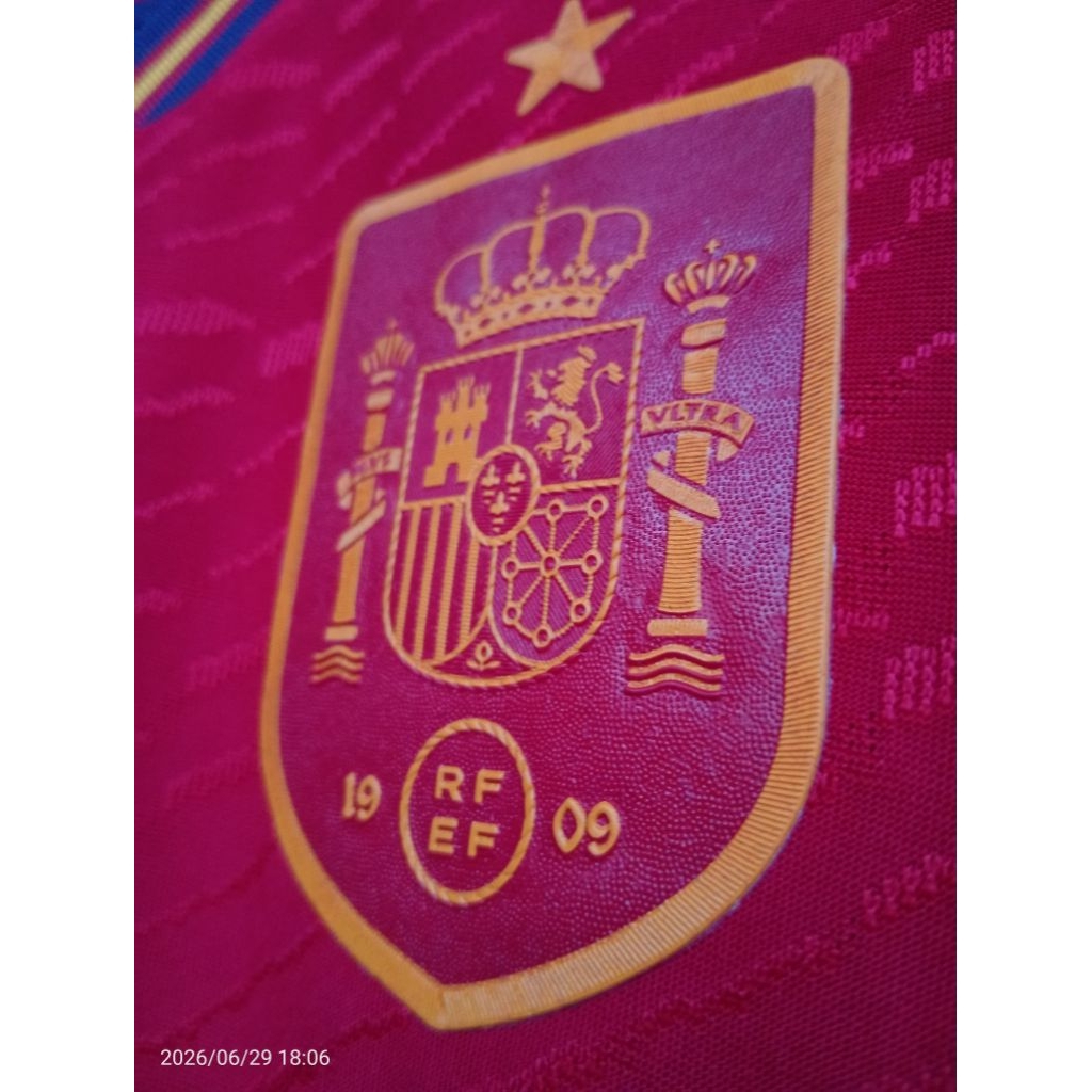 Jersey Spanyol home 2022 Player issue