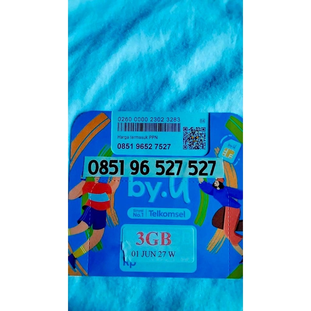 Kartu Perdana Telkomsel Byu 0851 96 527 527