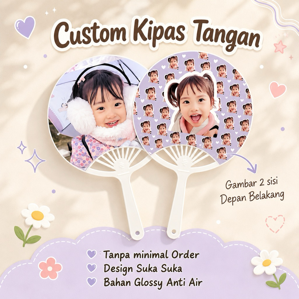 KIPAS CUSTOM | KIPAS KERANG CUSTOM | KIPAS TANGAN CUSTOM | KIPAS JEPANG CUSTOM
