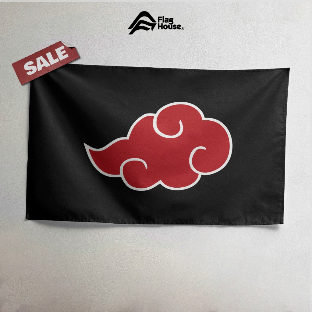 Flaghouse.id - Bendera/Tapestry Anime Akatsuki Naruto