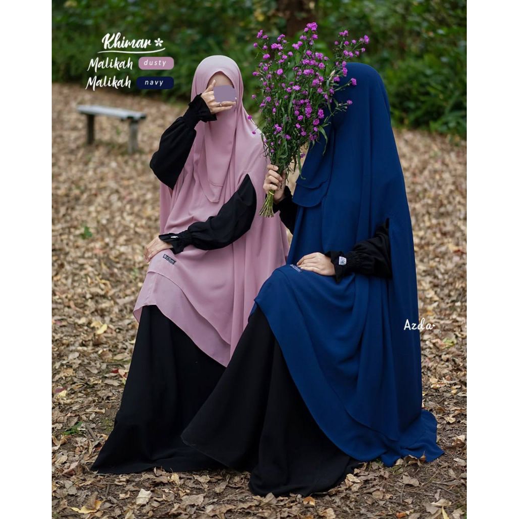 KHIMAR KHADIJAH & MALIKAH BY AZDA | BERGO DEWASA HIJAB | JILBAB INSTAN SYARI | JILBAB SYARI JUMBO
