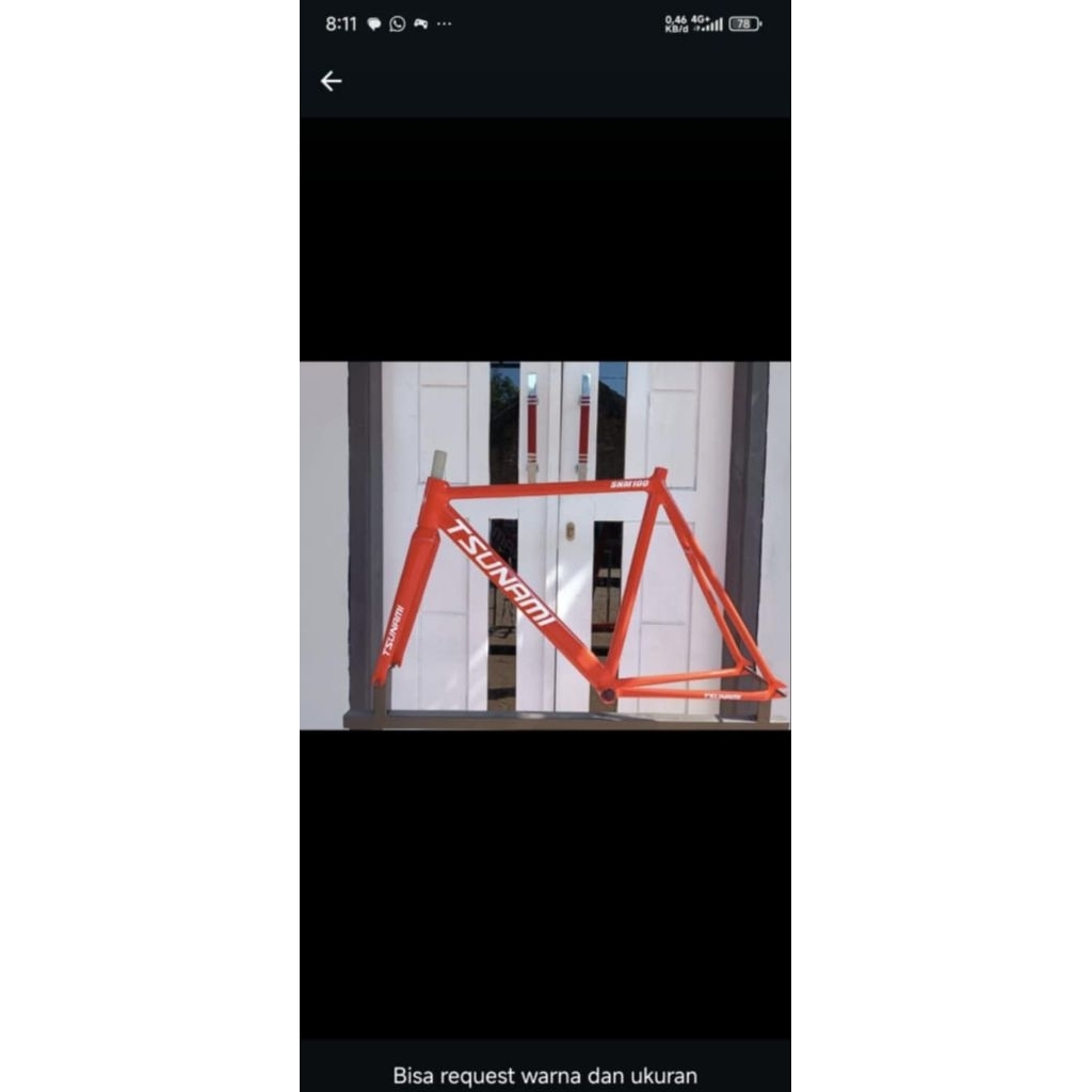 Frame set Fixie Tsunami SNM 100 Moderen Ori