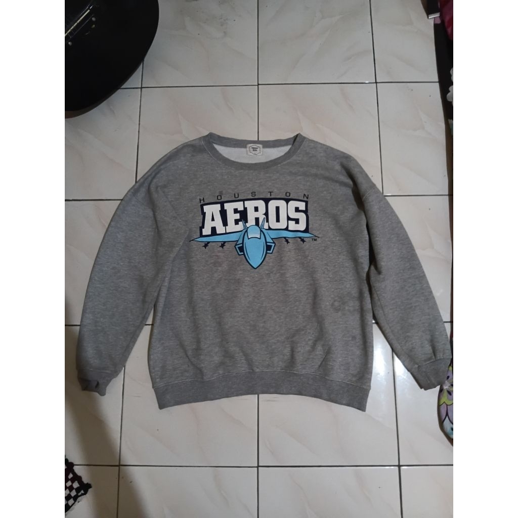 HOLLYWOOD RANCH MARKET Sweater Crewneck, Nyaman Dipakai untuk Pria dan Wanita