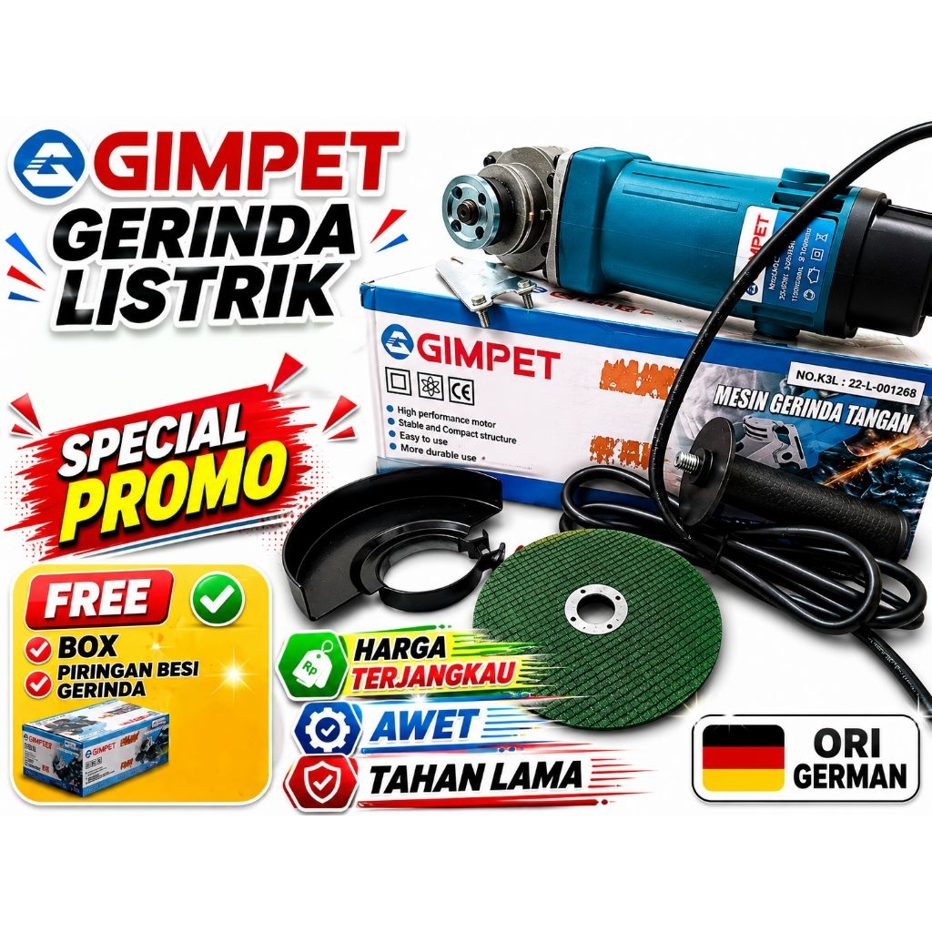 GERINDA LISTRIK GIMPET - GP 954