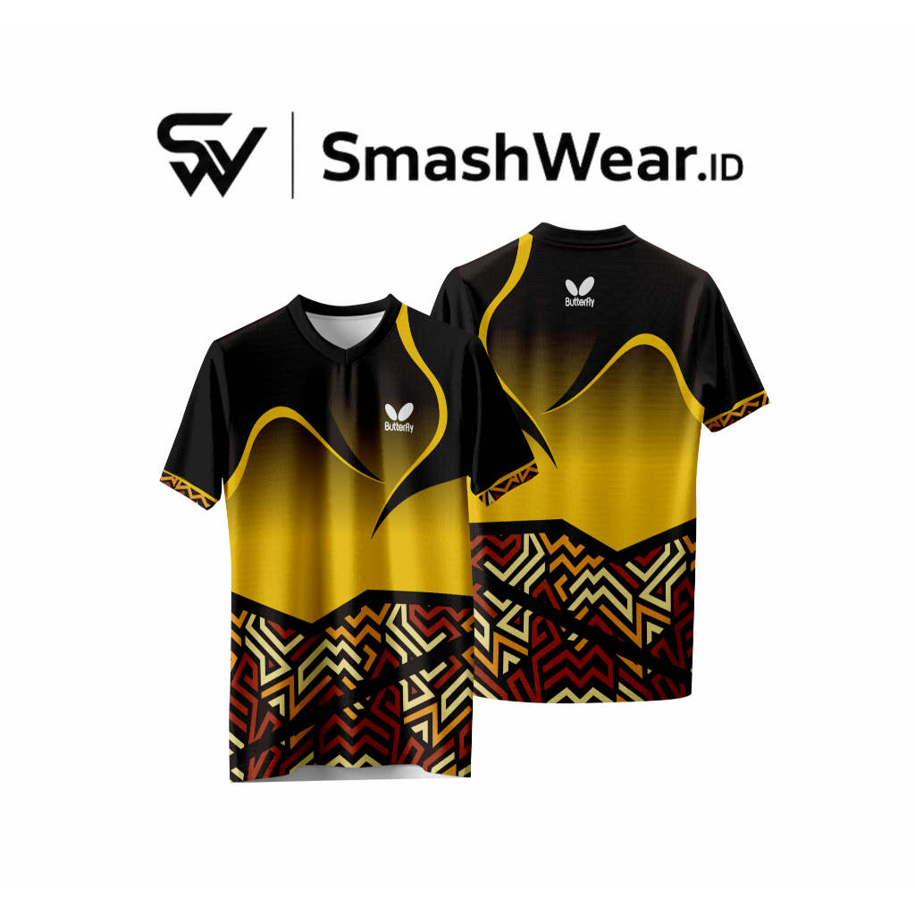 SmashWear.ID - Jersey PingPong Full Printing Custom / Jersey PingPong