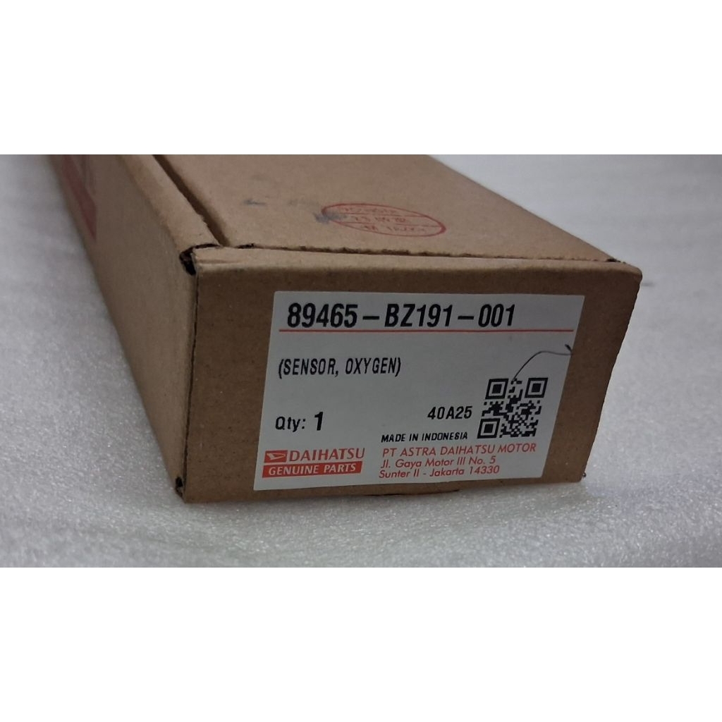 Sensor Oksigen Luxio / Granmax Original 89465 - BZ191 - 001