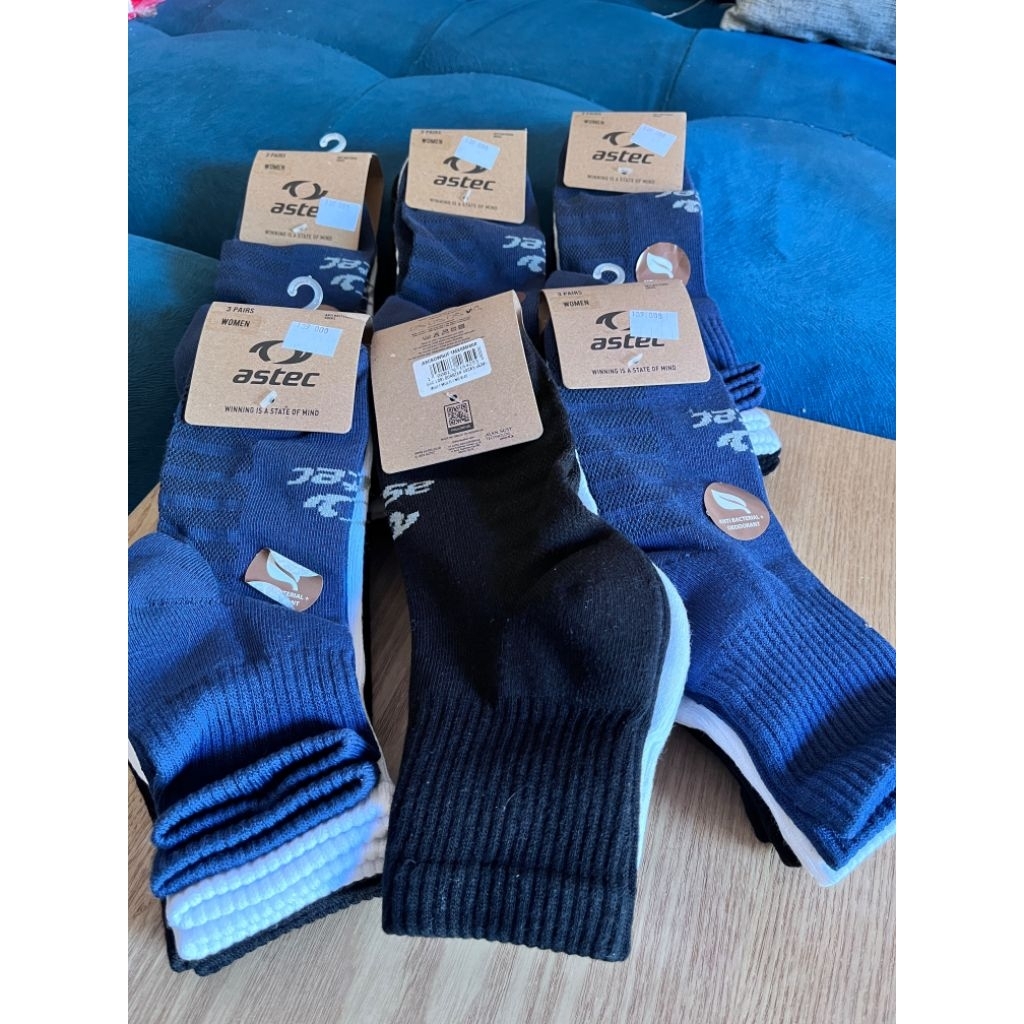 Kaos Kaki Astec Lobi Quarter Socks Women-Mix Color