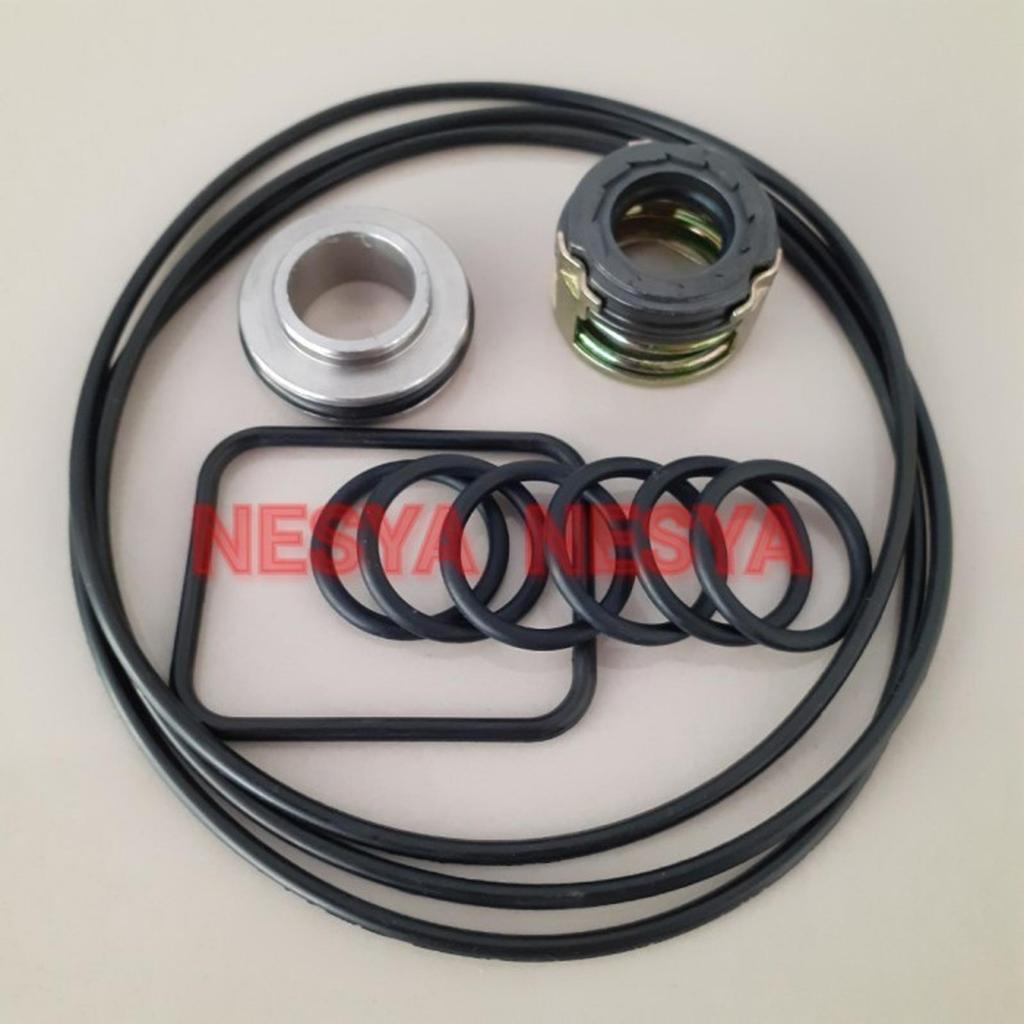 Shaft Lip Seal Sil Body LENGKAP Compressor Compresor Kompressor Kompresor AC Merek DENSO Tipe Type 1