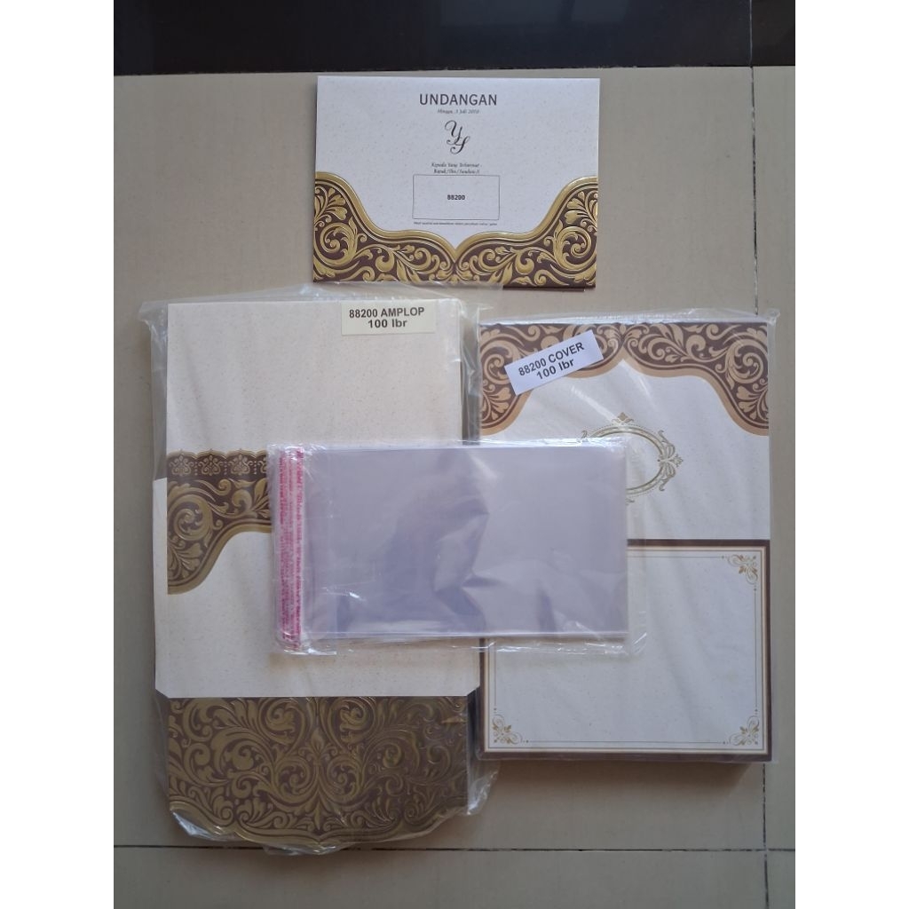 BLANKO ERBA 88200 KOSONGAN + PLASTIK OPP ISI 100 LBR