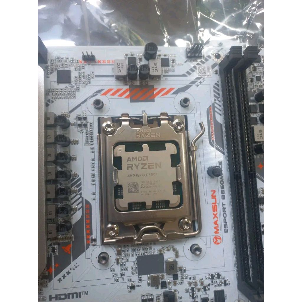 ryzen 5 7500F+motherboard