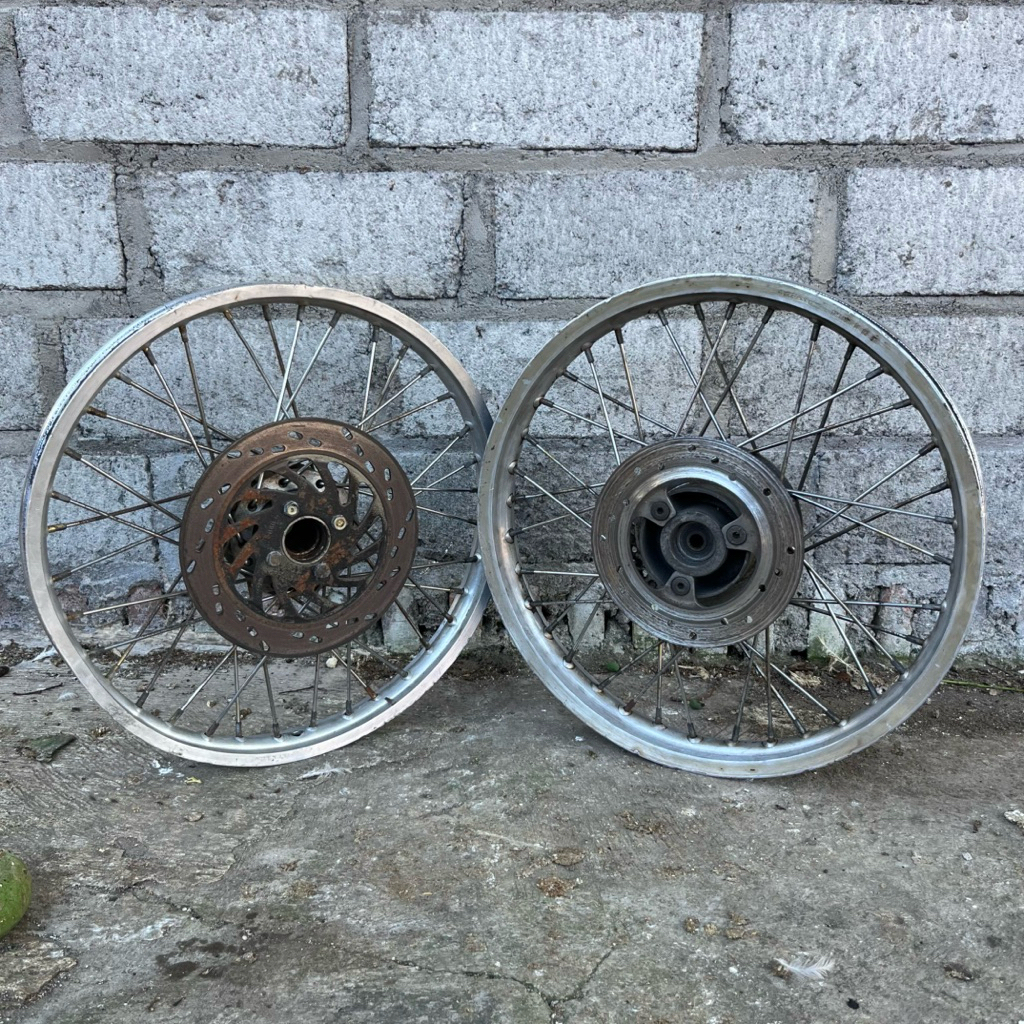 Velg Ruji Ring 17 Set depan belakang Satria Fu