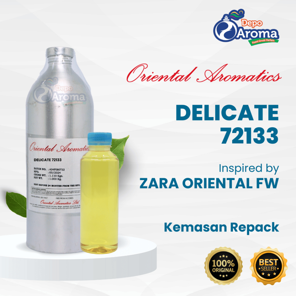 PARFUM BIBIT MURNI - DELICATE 72133 - REPACKING - ORIENTAL AROMATICS