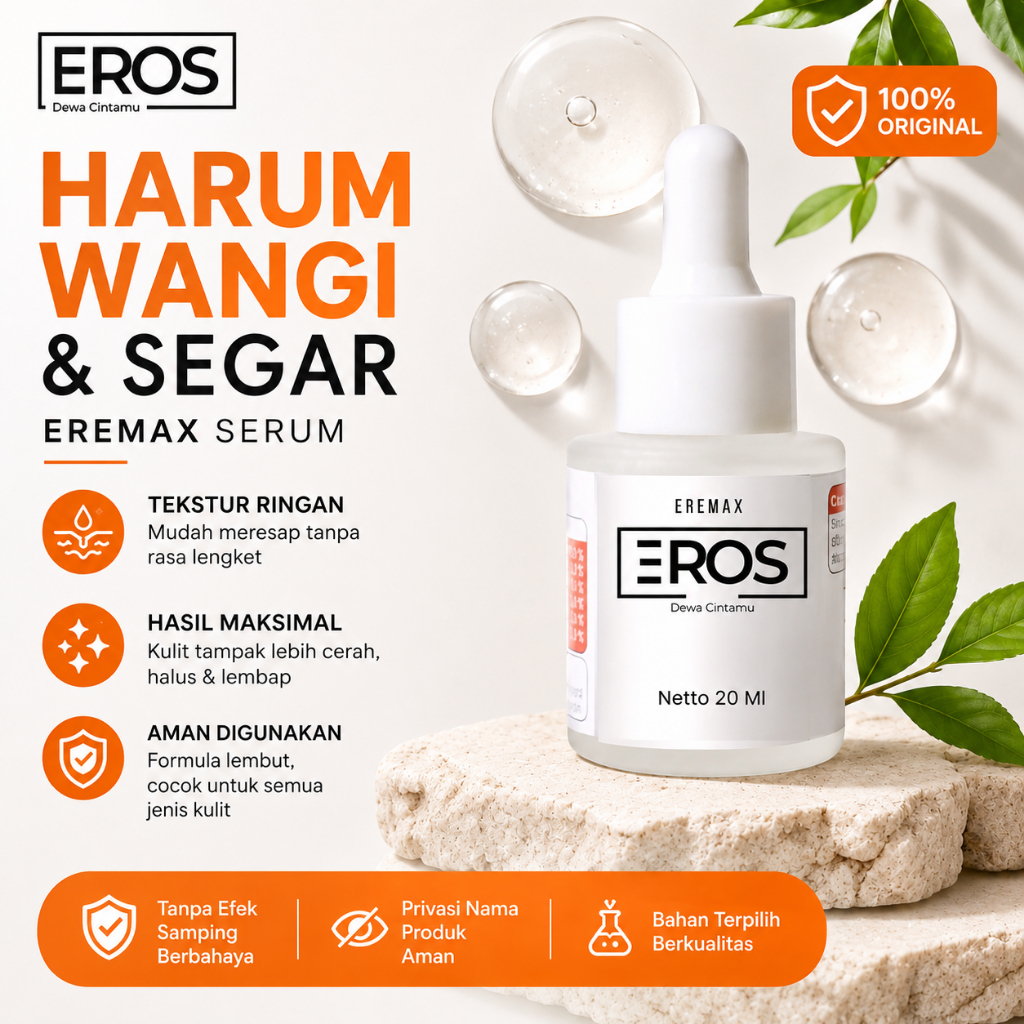 EROS Dewa Cinta Serum Pria Original 20ml