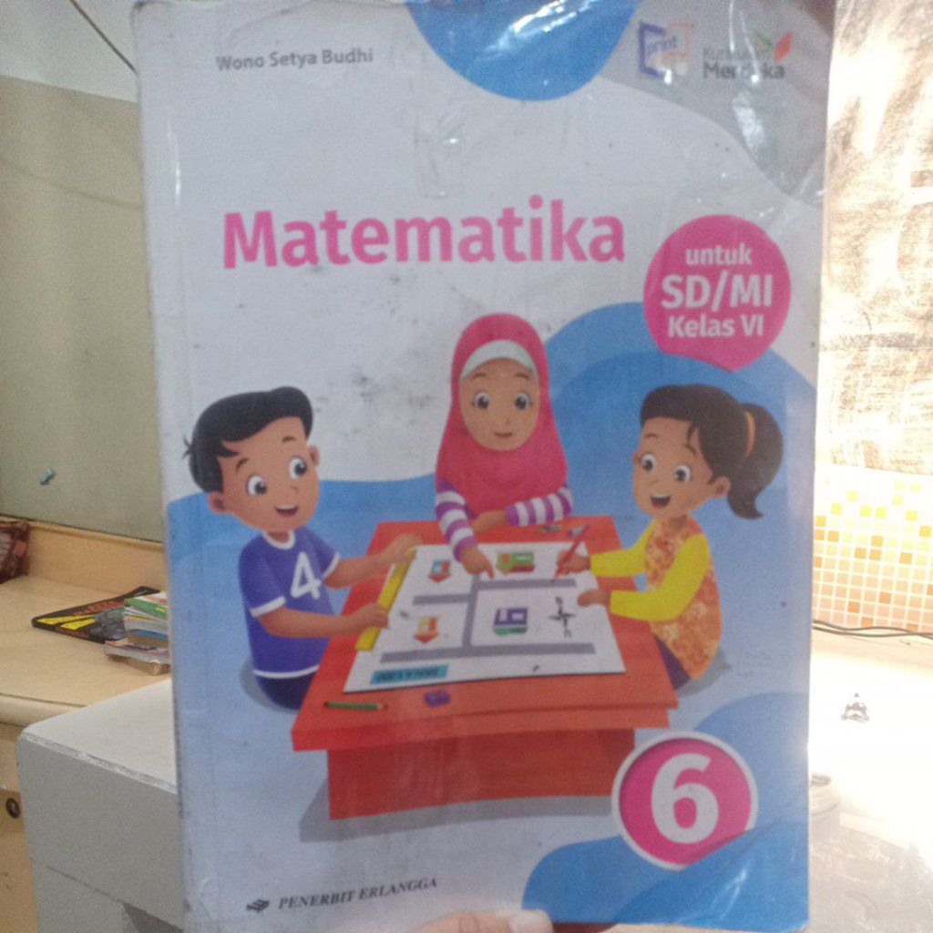 buku matematika kelas 6 erlangga