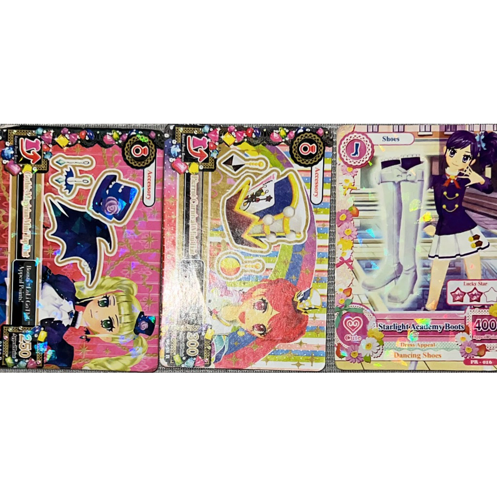 [Baca Desc] Aikatsu Accesories and starlight boots unoff