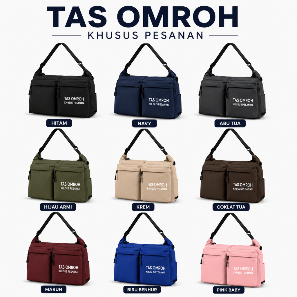 Tas slempang umroh - tas umroh