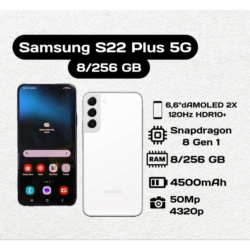 Samsung Galaxy S22 Plus 5G 8/256 GB Second