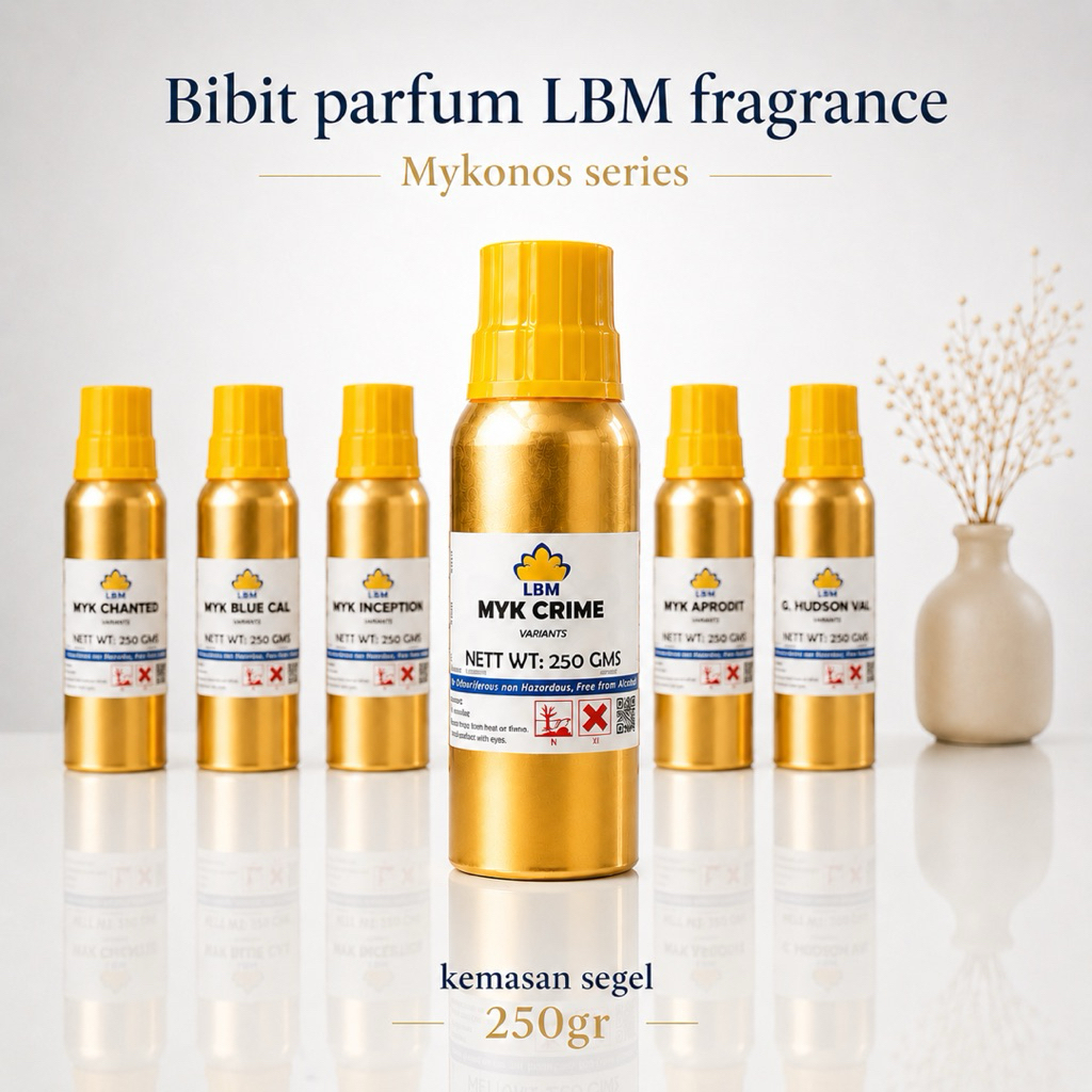 Bibit Parfum Mykonos Series – LBM Fragrance 250gr