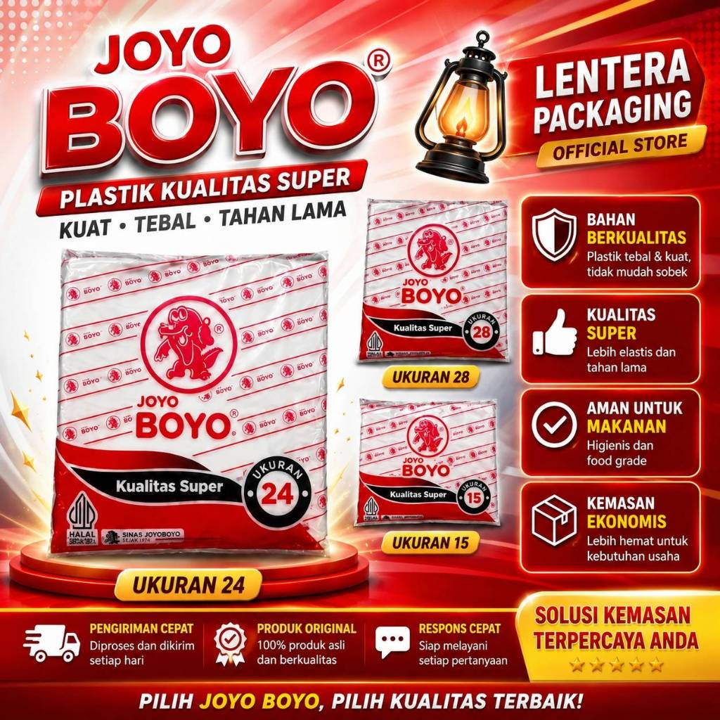 KRESEK HD plastik JOYO BOYO GRATIS ONGKIR