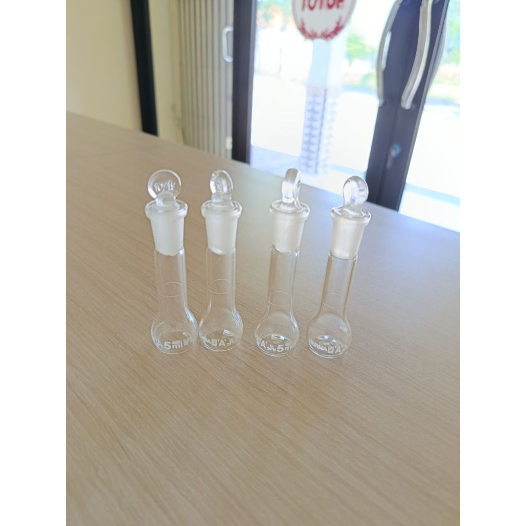 Labu Ukur Herma 5ml _ Herma Labu Ukur 5ml _ Labu volumetrik _ Volumetric flask