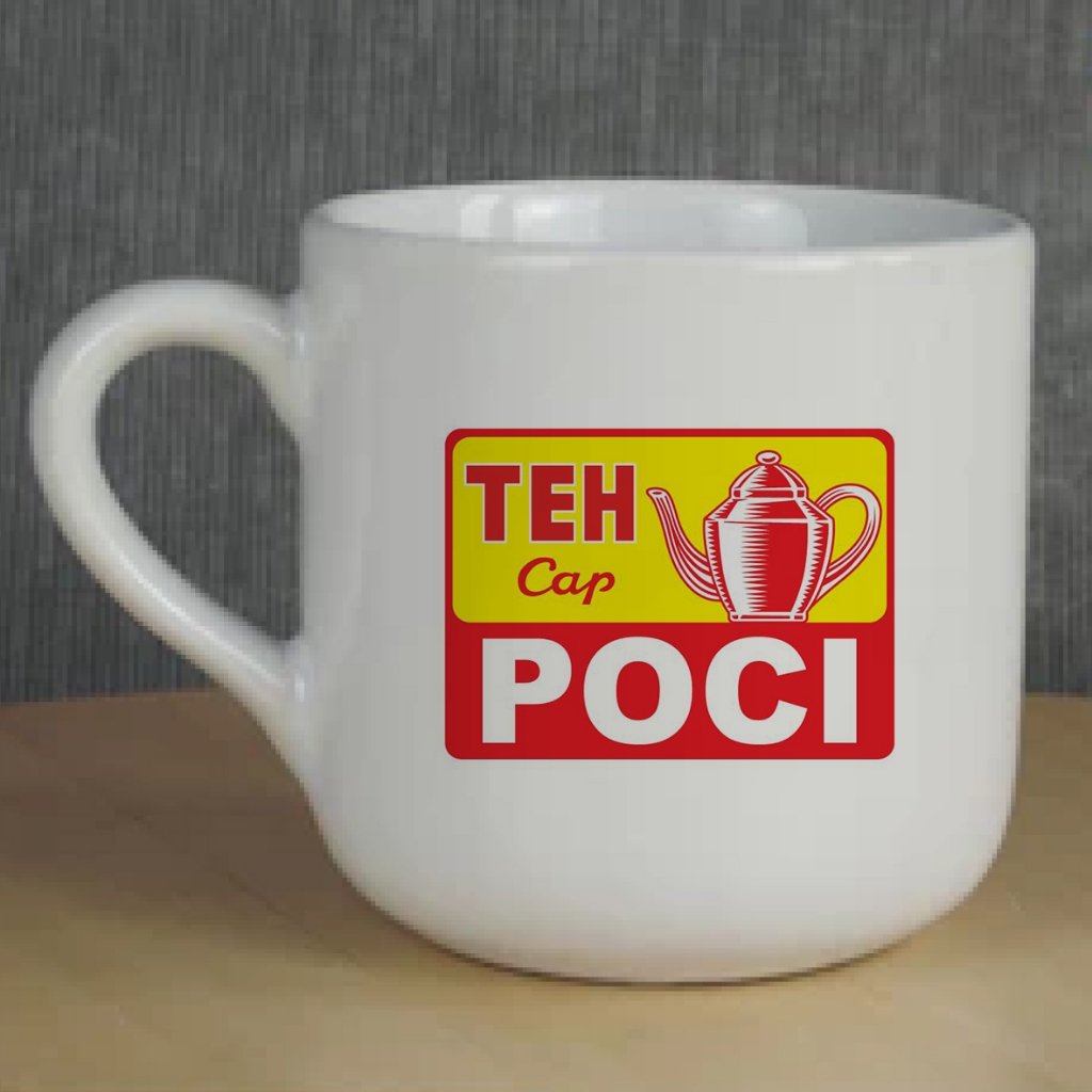 MUG TEA CANGKIR TEH TONG TJI SOSRO SARIWANGI TEH POCI TEAZZI