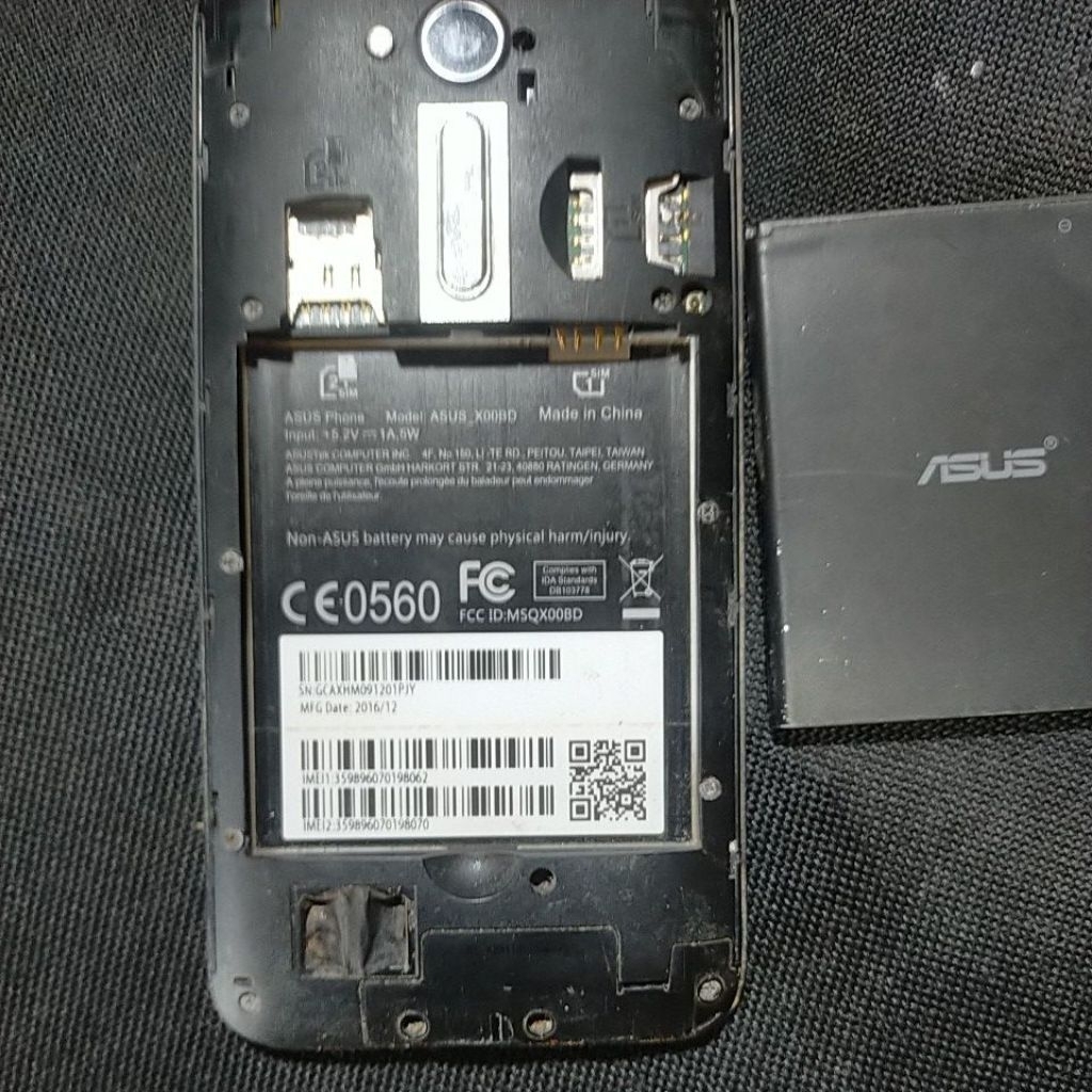 mesin asus zenfone go x00bd