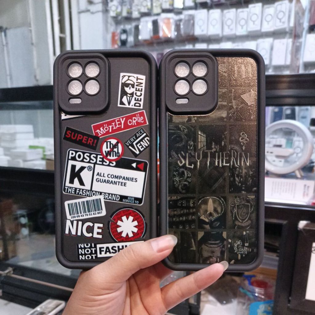 CASING SILIKON MOTIF SLYTHERIN FASHION REALME 8 4G / 8 PRO | REALME 8 5G