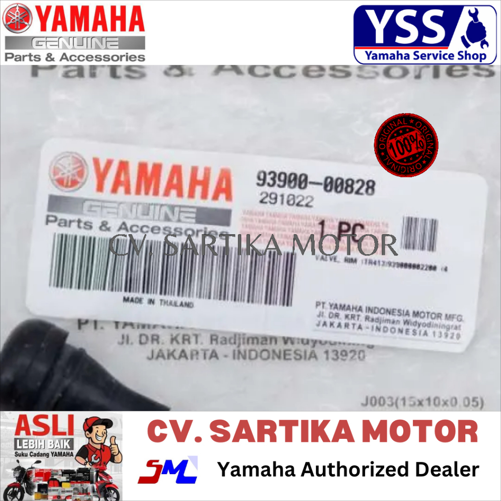 Pentil Ban Nmax / VALVE, RIM (TR413) / 93900-00828