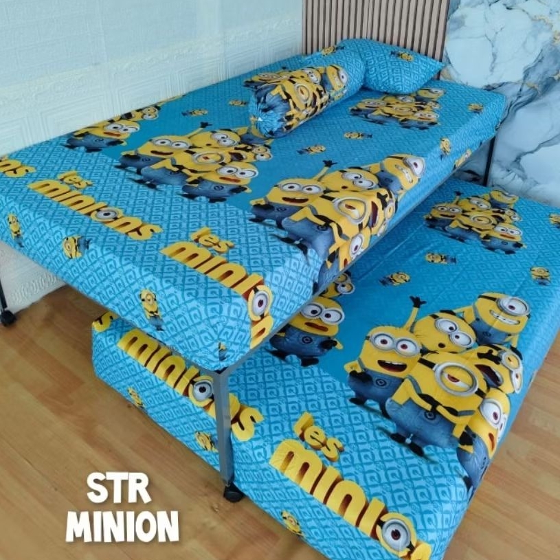 SPREI SORONG 150x200 || SPREI TANPA RUMBAI MOTIF KARAKTER ||  SPREI 2 in 1 || SPREI TINGGI 20&30cm