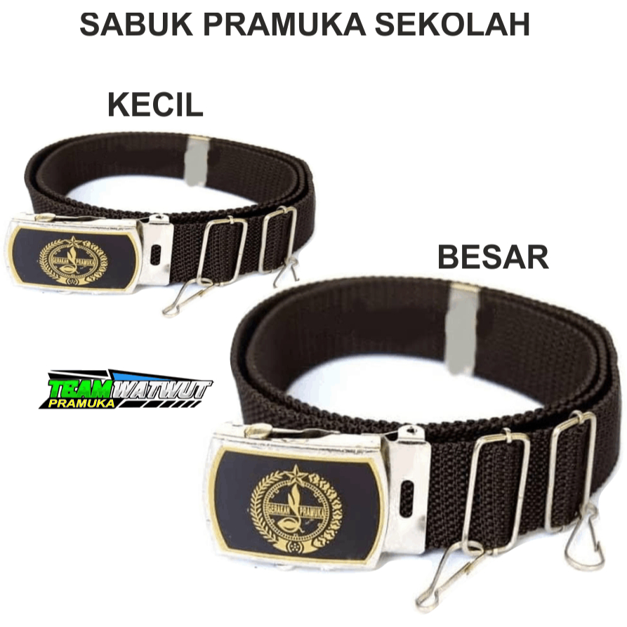 Sabuk Pramuka Besar Kecil