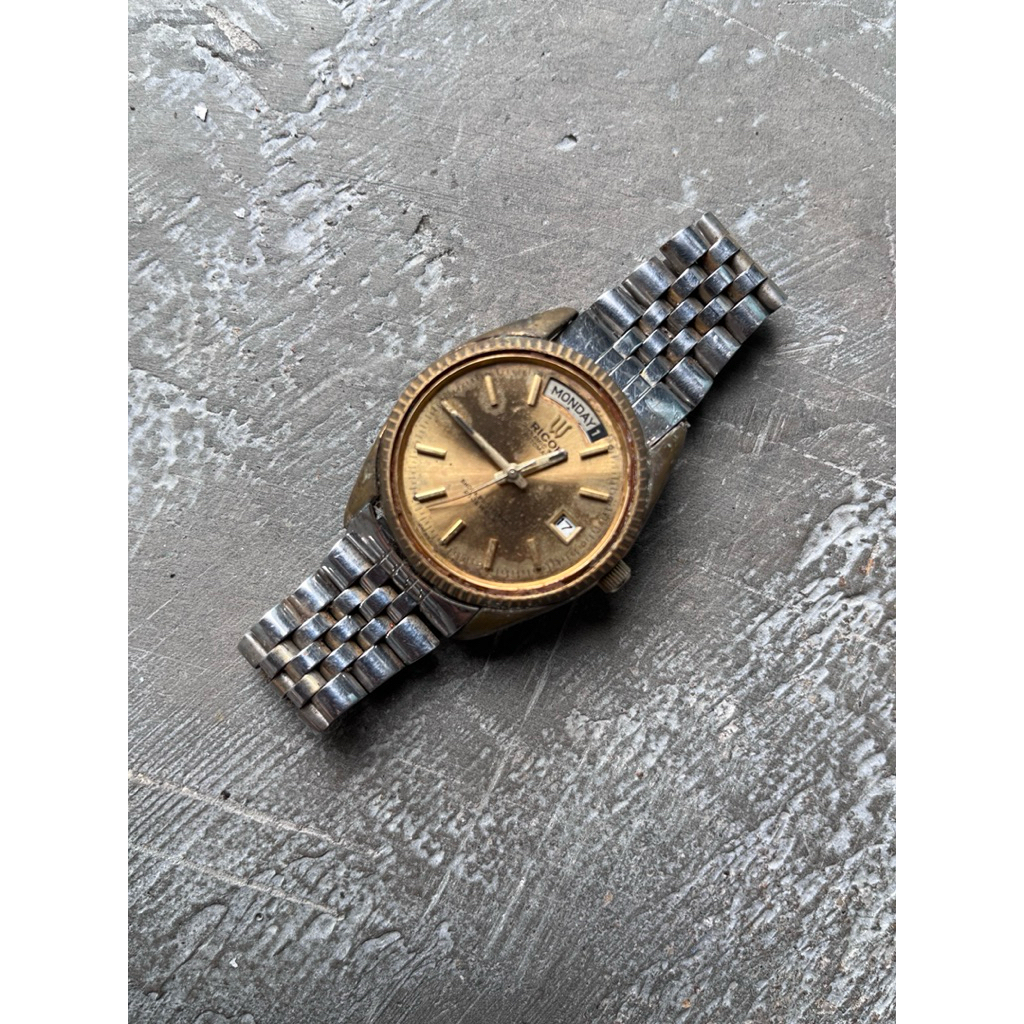 JAM TANGAN AUTOMATIC JADUL RICOH BAHAN