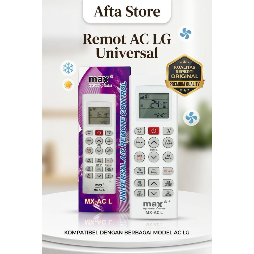 Remot AC LG Universal