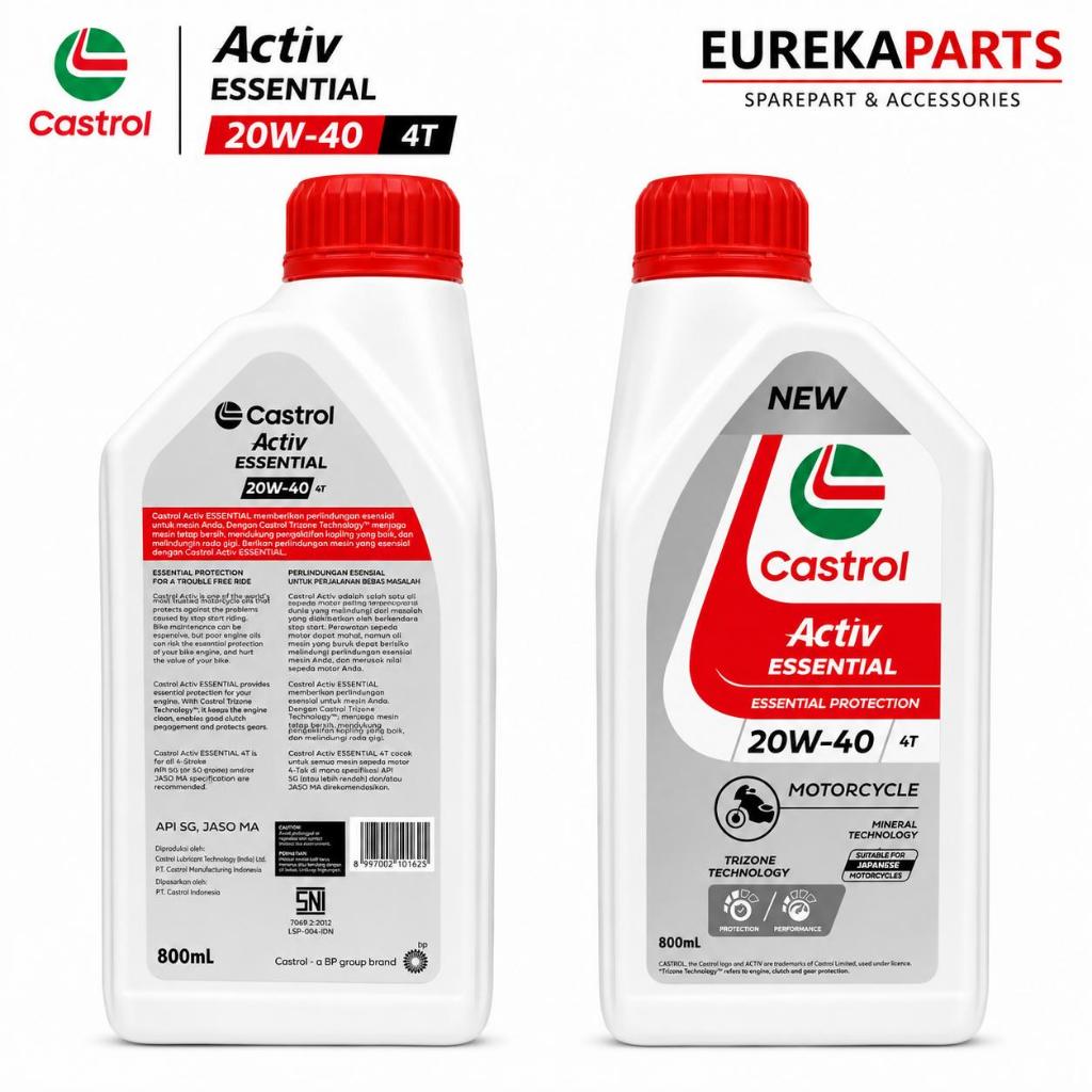 OLI CASTROL 4T ACTIV PERBOTOL