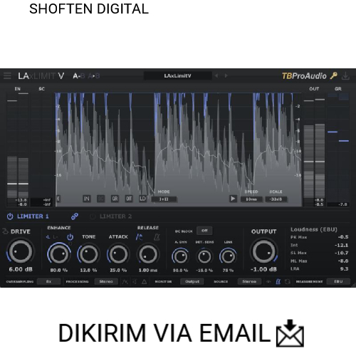 TBProAudio - LAxLimit5 - vst3 plugin Advanced Broadband Limiter
