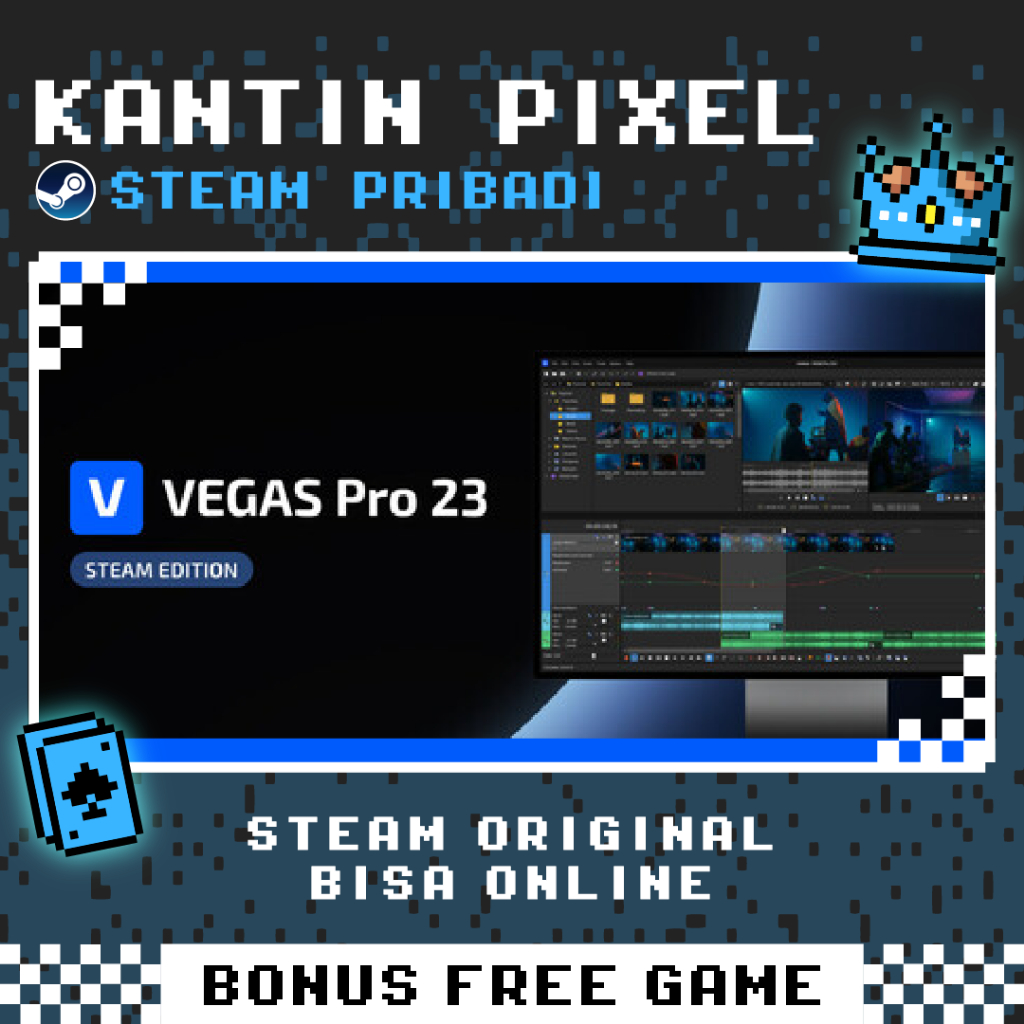 VEGAS Pro 23 Steam Edition - Steam PC Original